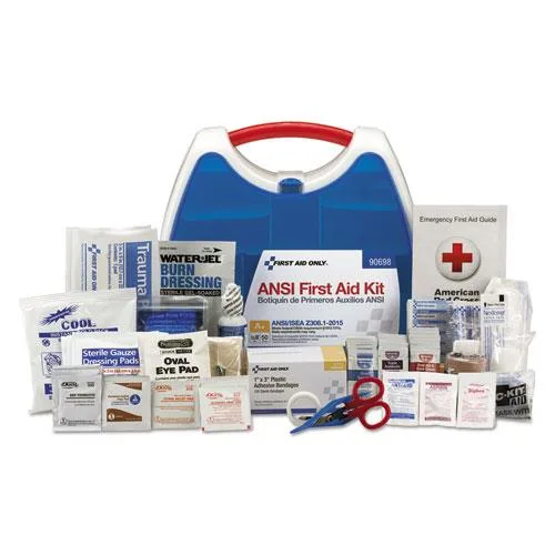 First Aid Only First Aid Only FAO90698 first aid kit 238 pieces 50 person ANSI A+ 2015 — product photo