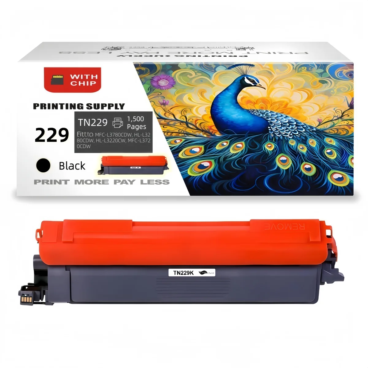 Aster Graphics Inc Aster Graphics Inc TN229 Black Toner Cartridge 1500 Pages — product photo
