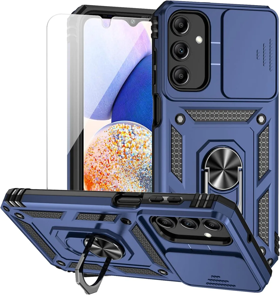 TAURKENAM TAURKENAM Samsung Galaxy A15 5G Case Navy — product photo