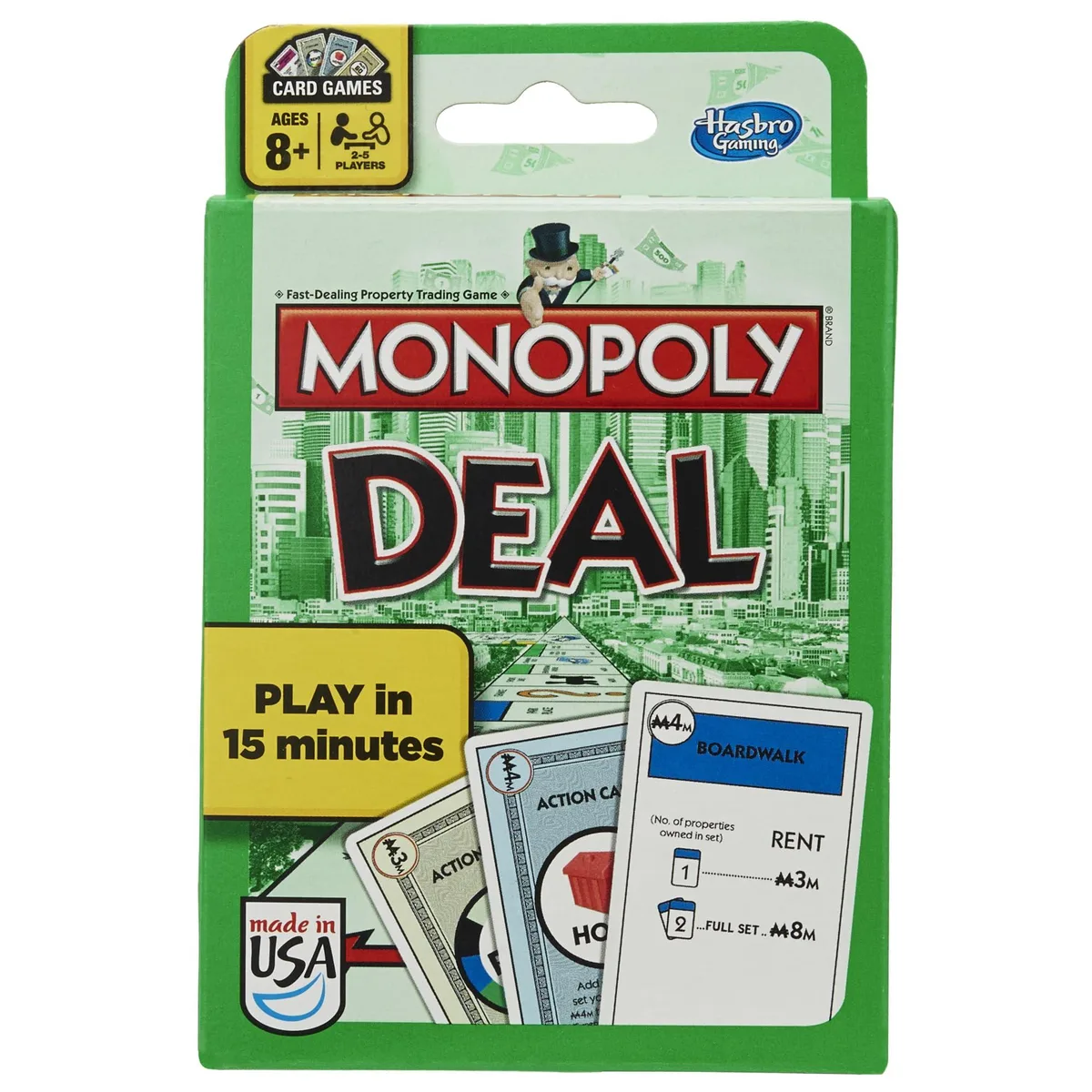  Monopoly Deal Card Game B0965 Black 2-5 Players 15 Mins — product photo