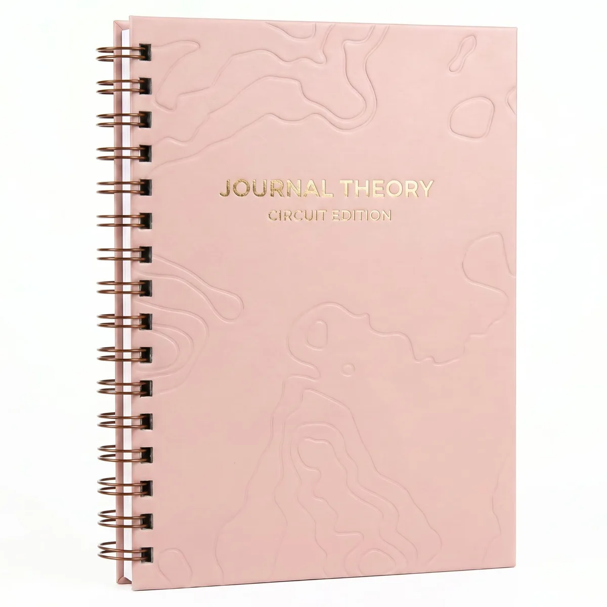 Journal Theory JT0001 Fitness Planner Pink 160 Pages 6 x 8.25 in — product photo