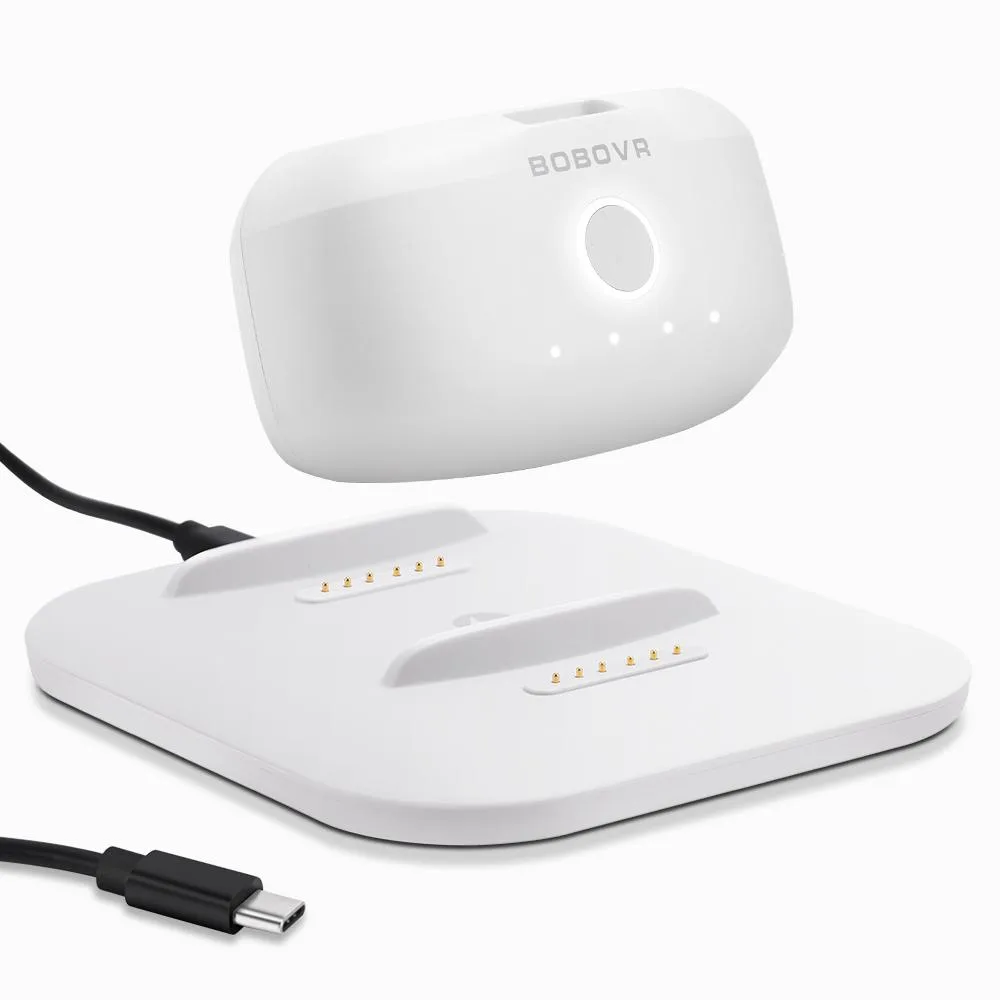 BoboVR BoboVR BD2-1 Twin Charger Dock for B2 Battery Packs 15W — product photo