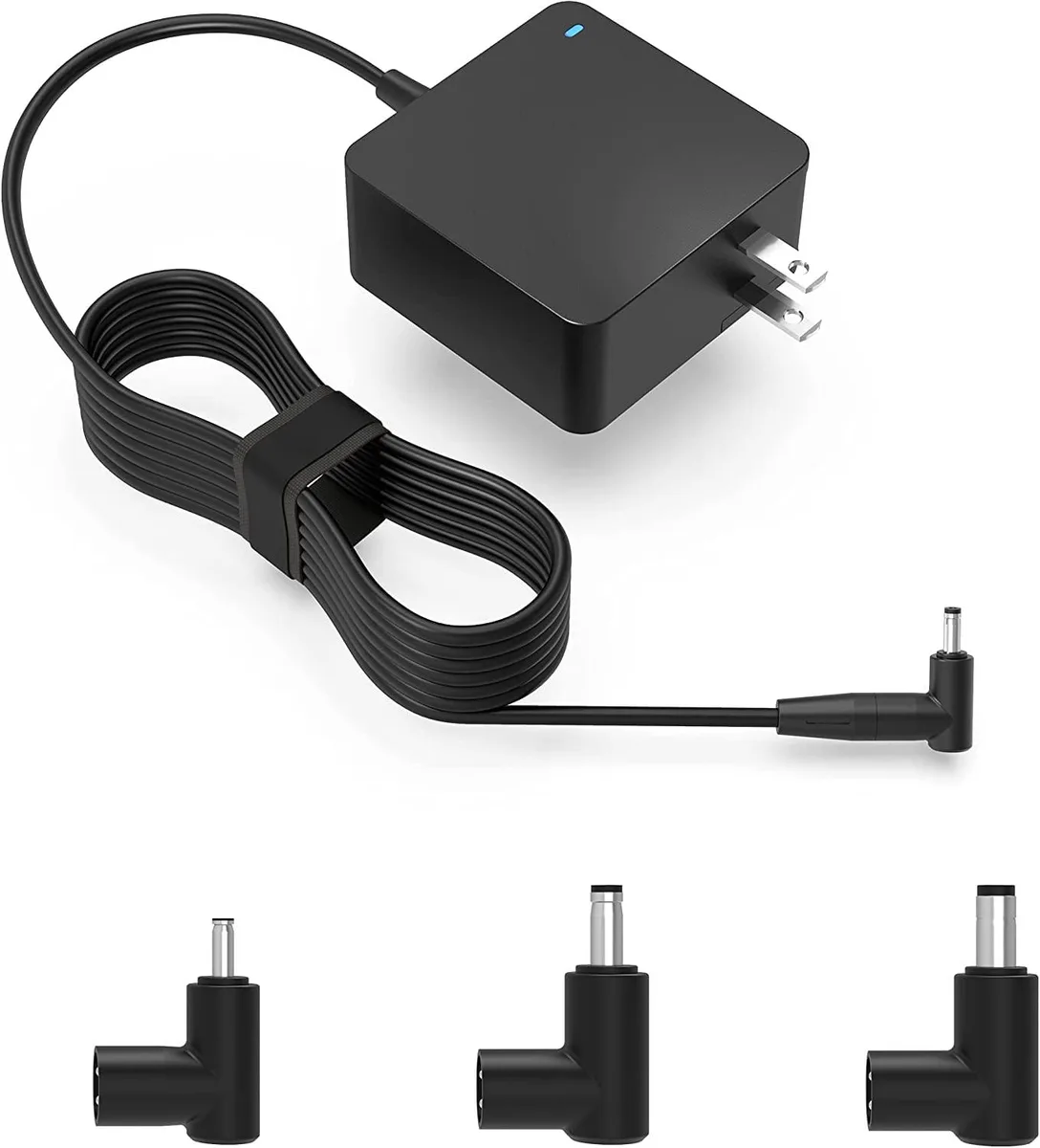  DELL ADP190342UGF 19V 3.42A 65W AC Adapter with Switchable Round Connectors — product photo