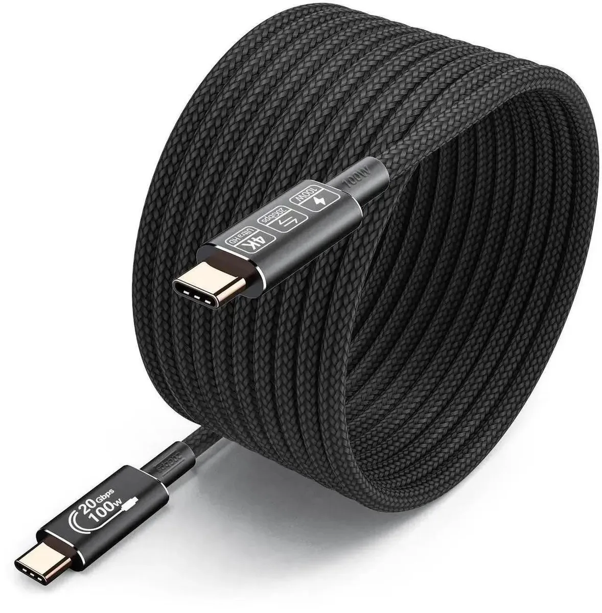 SMUGDESK SMUGDESK USB-C to USB-C Cable 16.4FT 20Gbps 100W 4K@60Hz — product photo