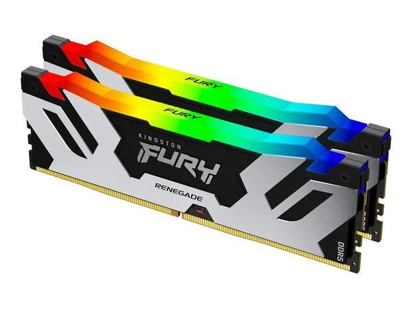Kingston Technology Corp. Kingston Technology Corp. Fury Renegade KF580C38RSAK2-32 32GB (2 x 16GB) DDR5 8000 CL38 desktop RAM — product photo