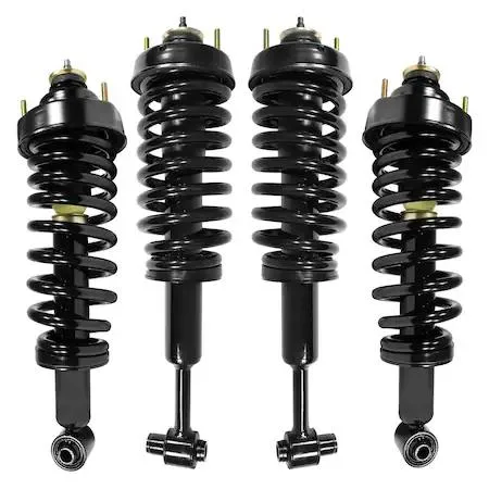 Unity complete strut assembly kit with four silver units for Ford Explorer Mercury Mountaineer