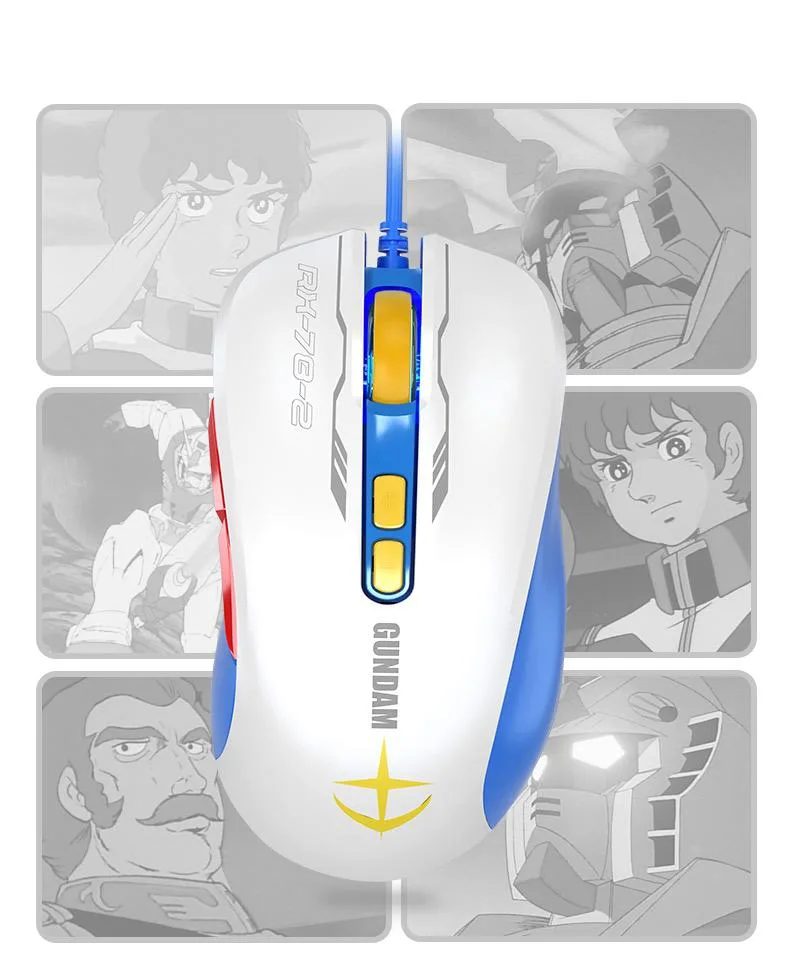 Honsdom Honsdom iKBC GUNDAM RX-78-2 Limited Version 5000 DPI Gaming Mouse — product photo