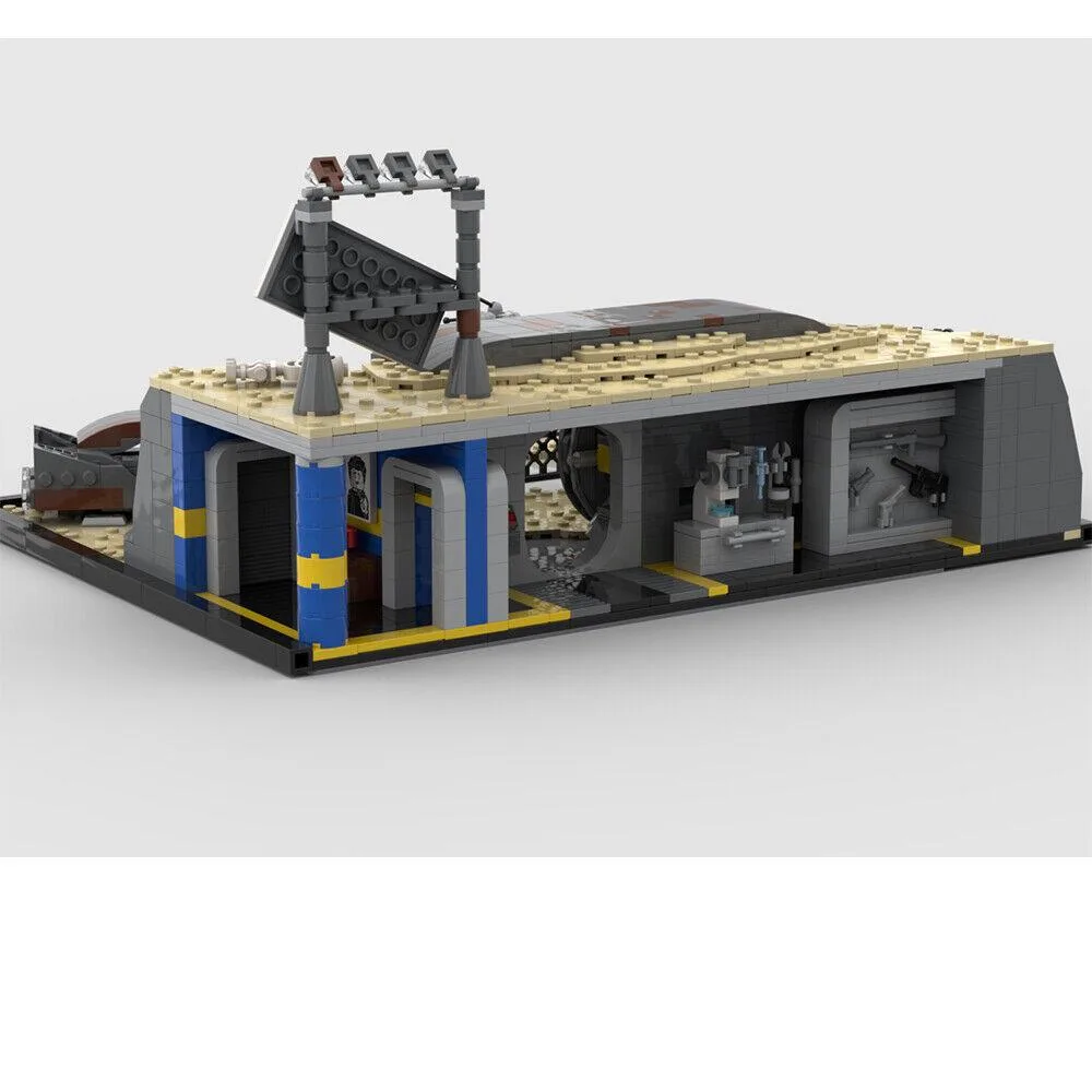 ZITIANYOUBUILD ZITIANYOUBUILD MOC-104229 Nuclear Shelter 1630 Parts — product photo