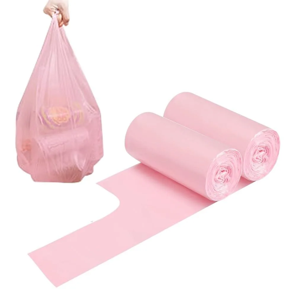 HDY 17.7 x 24.5 in 60-Count Pink Trash Bags — product photo