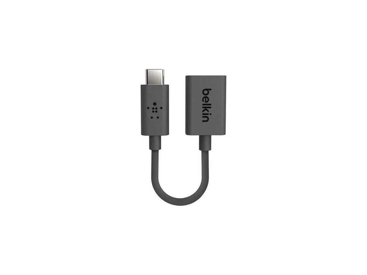 Belkin Belkin F2CU036BTBLK 3.0 USB-C to USB-A adapter usb cable — product photo