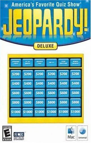 Encore Software Encore Software Jeopardy! Deluxe Edition Mac OS X game — product photo