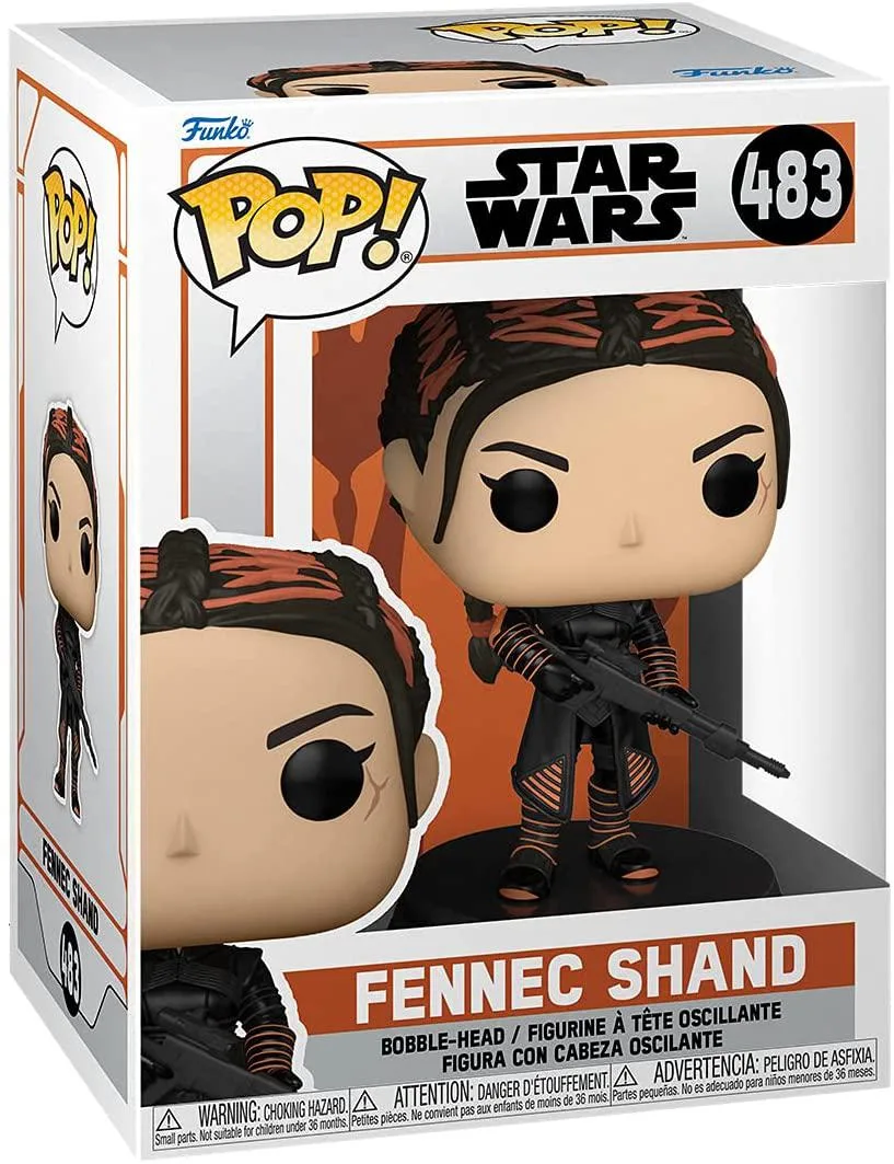 Funko Funko SW483 Star Wars Mandalorian Fennec Shand action figure — product photo