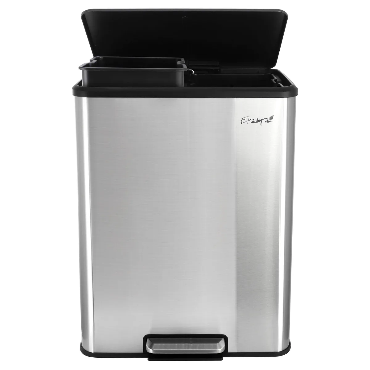 Elama Elama 510122112M 60 L Dual-Compartment Step Bin — product photo