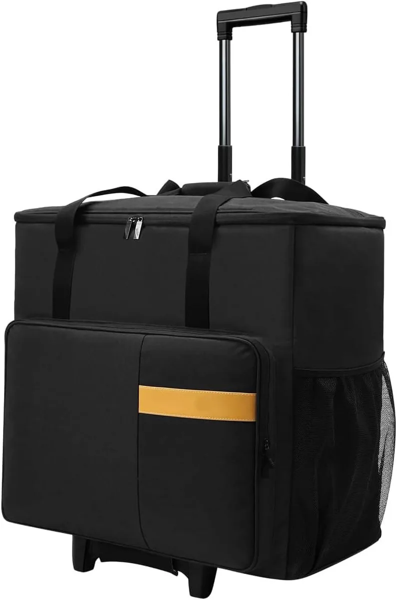 BFKK BFKK Desktop Carrying Case with Wheels &amp; Drawbar for 27in Monitor — product photo