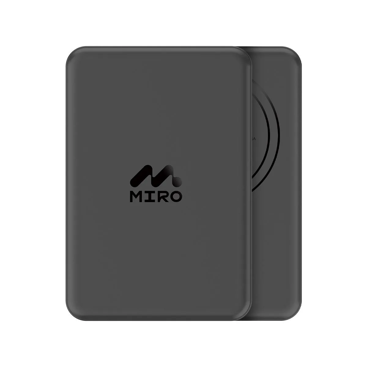 MIRO MIRO B1 Power Bank 4400mAh 22.5W Wired 15W Wireless Black — product photo