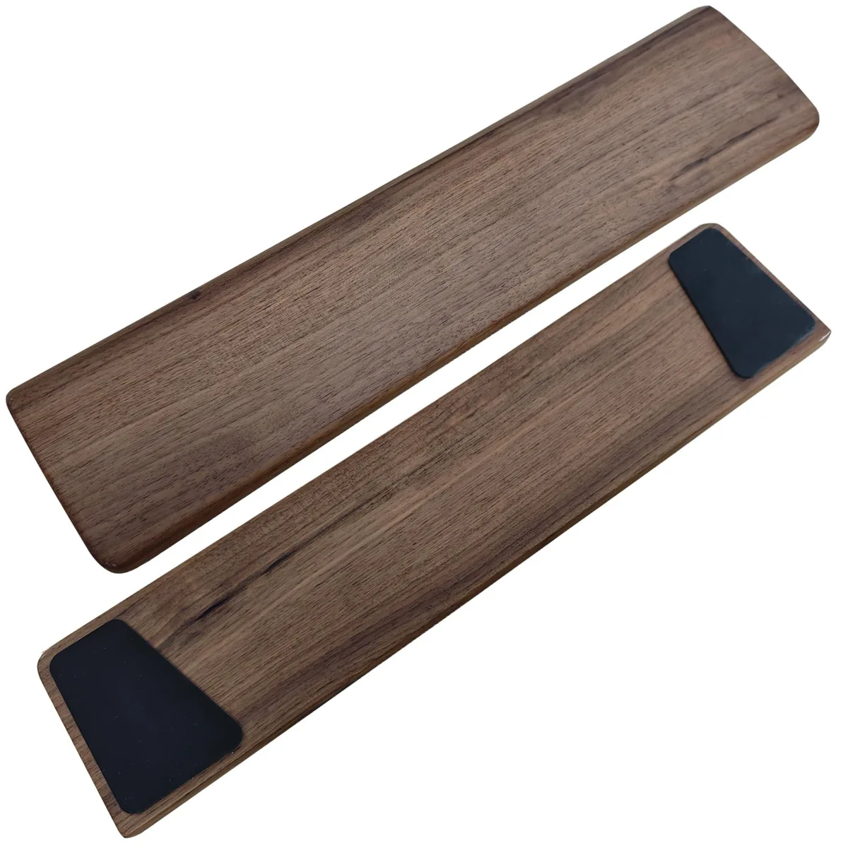  HAUSMODA WR01 Walnut Wooden Wrist Rest 14.2 L keyboard accessory — product photo