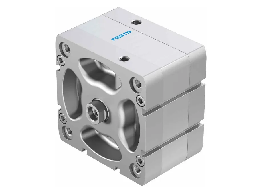 Festo Festo ADN-100-10-I-P-A 100mm 10mm stroke compact air cylinder electrician tool — product photo