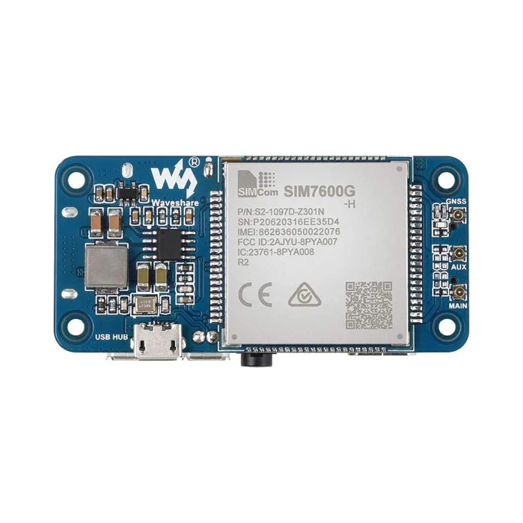 LORDWORLD LORDWORLD SIM7600G-H 4G HAT (B) development board — product photo