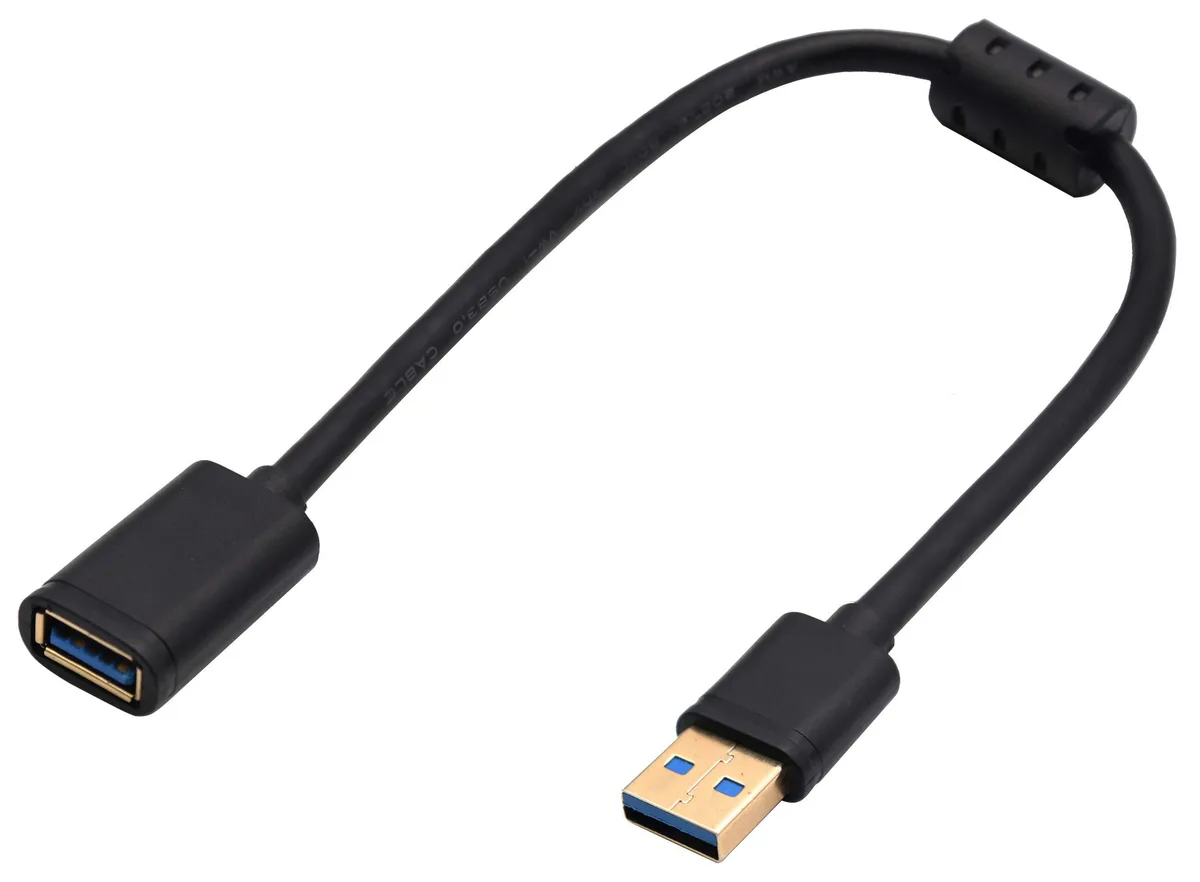 Vszerda Vszerda USB 3.0 A Male to Female Magnetic Ring Extender Cable 30CM — product photo