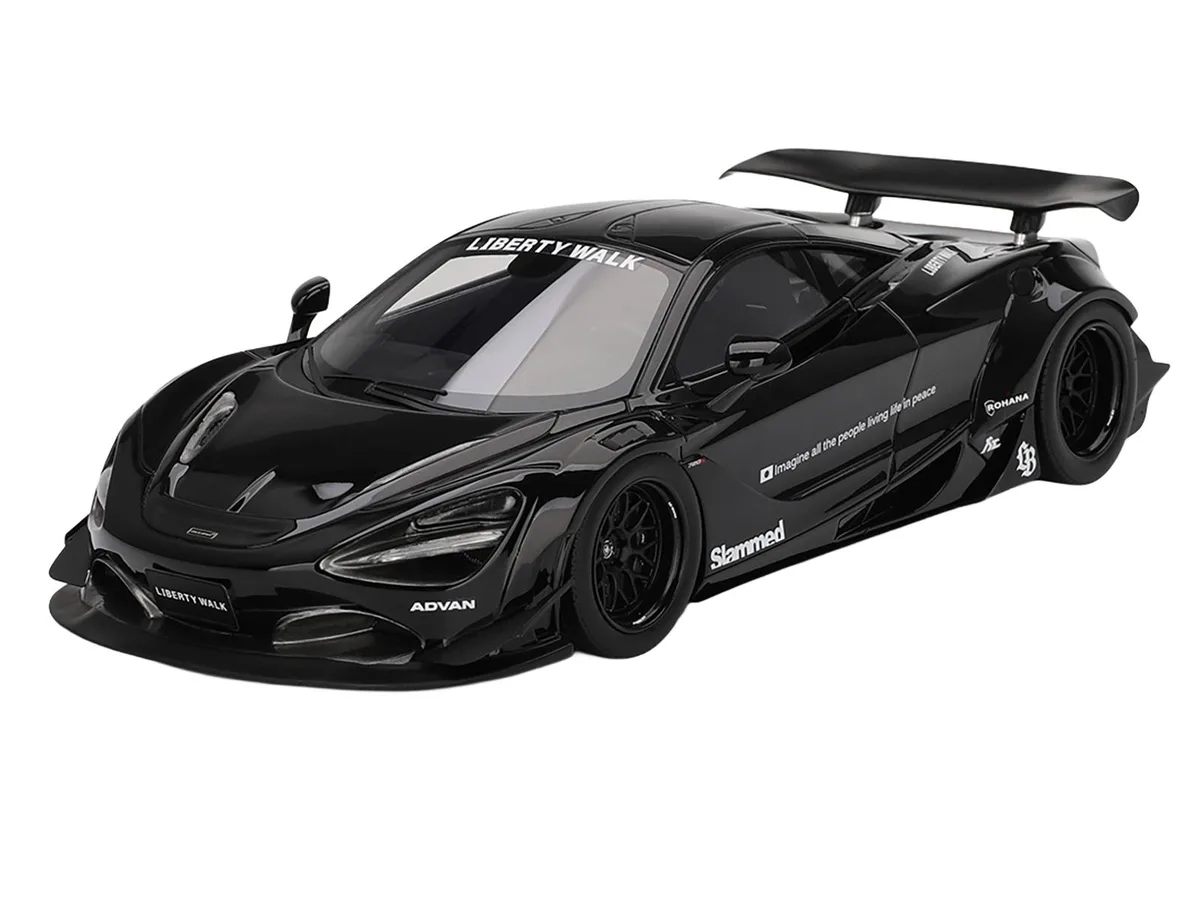 Top Speed Top Speed McLaren 720S LB-Works Black Tokyo Auto Salon 2024 1/18 hobby collectible — product photo