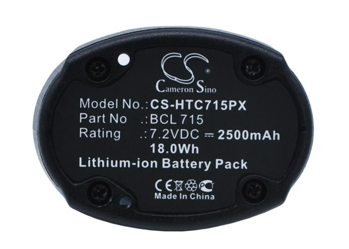 Cameron &amp; Co Cameron &amp; Co DS-CS-HTC715PX 7.2V 2500mAh battery — product photo