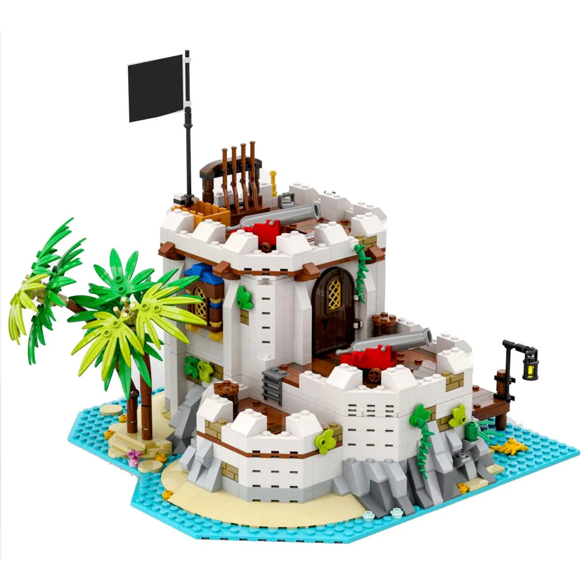 ZITIANYOUBUILD ZITIANYOUBUILD MOC-79638 Imperial Fortified Outpost 1443 Pieces — product photo