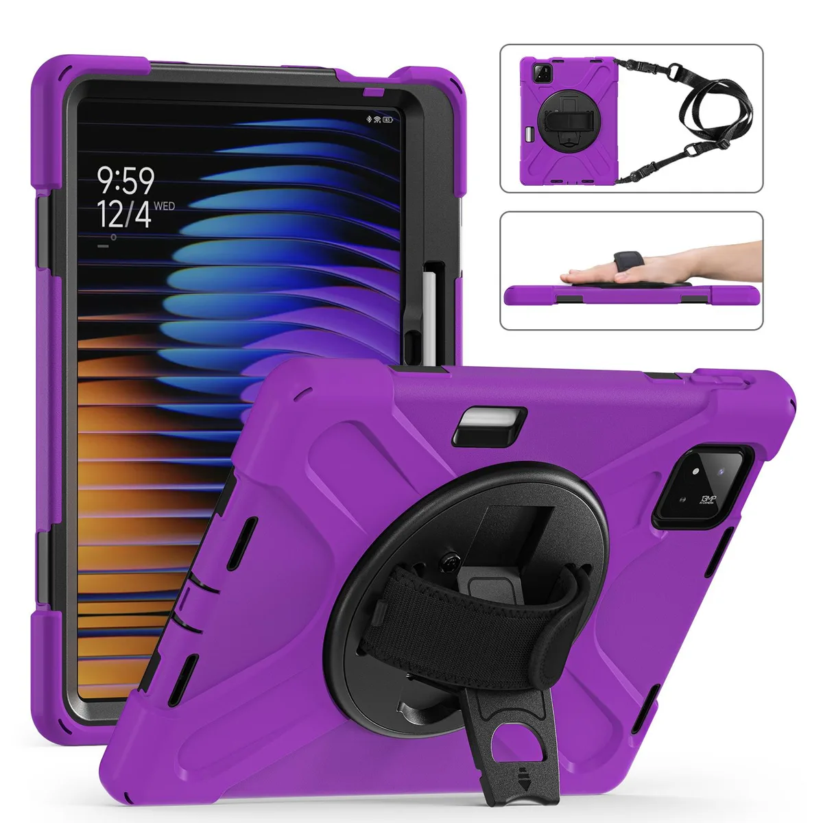 BONAEVER BONAEVER Case for Xiaomi Pad 7 / Pad 7 Pro 11.2 inch 2024 Purple — product photo