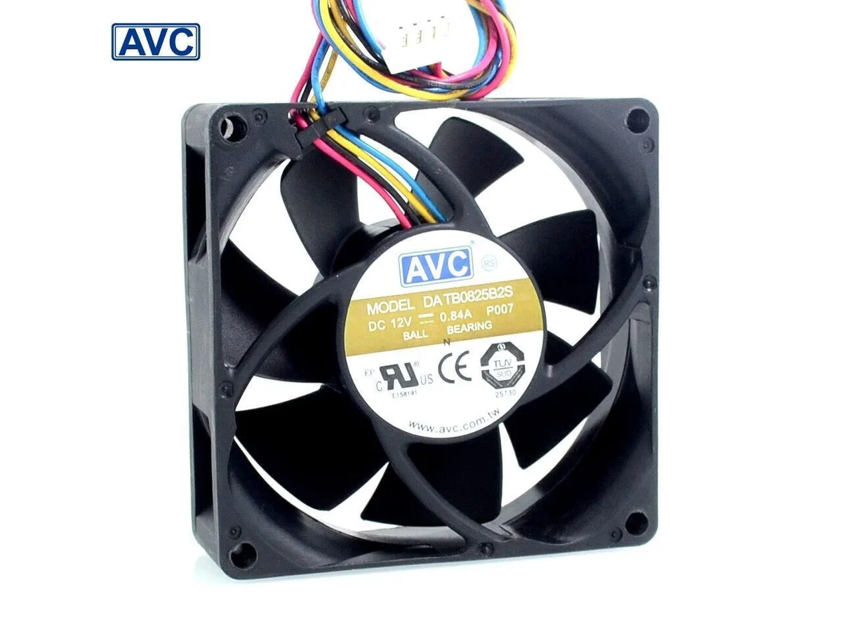 Fans Fans DATB0825B2S 8025 80mm 12V 0.84A PWM case fan — product photo