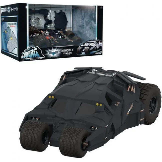 Super7 Super7 Batman Begins Super Cyborg Batmobile Tumbler Full Color vehicle — product photo