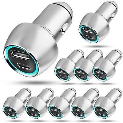 5 Core Inc. 5 Core Inc. 12V Car USB Fast Charger USB-C Dual Port Adapter CDKC12 — product photo