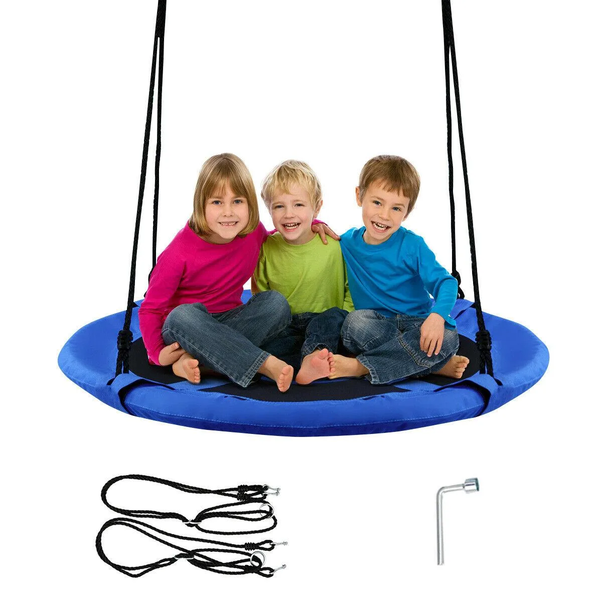 Costway Costway 40'' Flying Saucer Tree Swing Blue — product photo