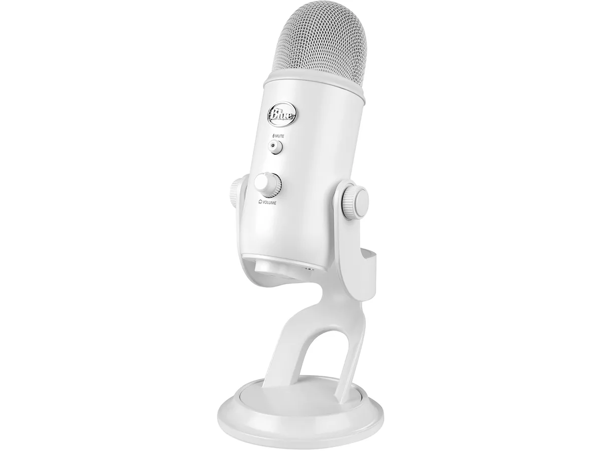 Logitech Logitech 988-000104 Blue Yeti USB Microphone Whiteout — product photo