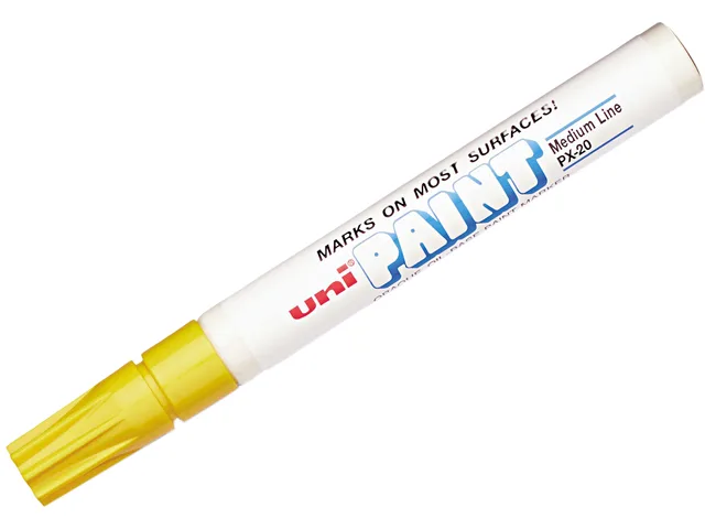 uni-ball uni-ball 63605 Medium Bullet Tip Yellow Marker — product photo