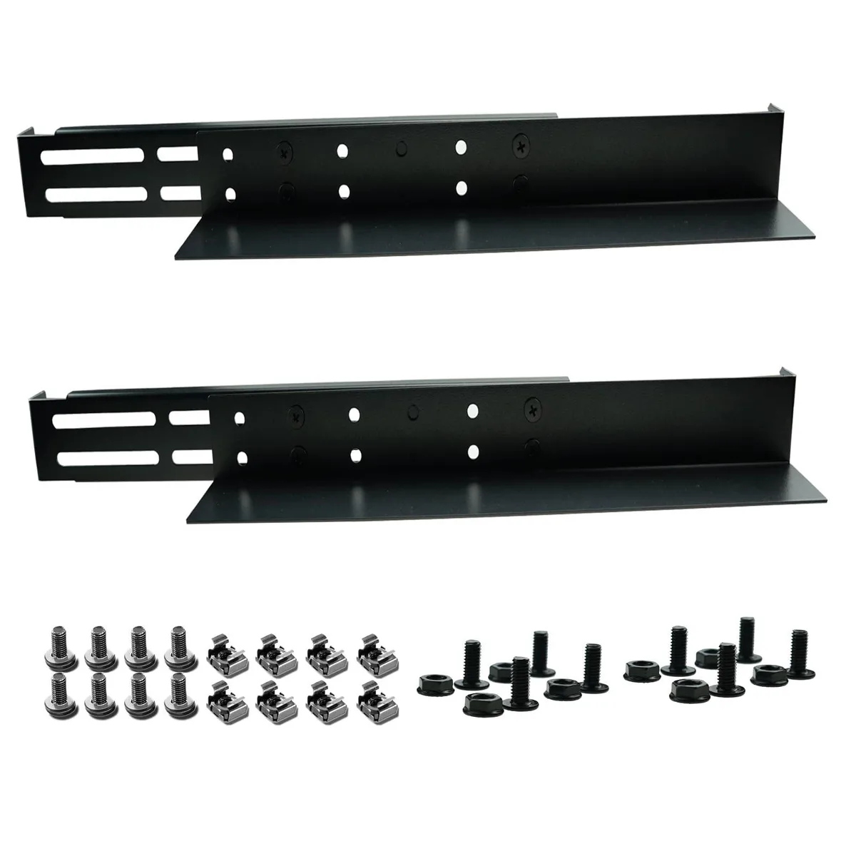  StarTech.com 1U Server Rack Rails 17–27.9" 110 lbs — product photo