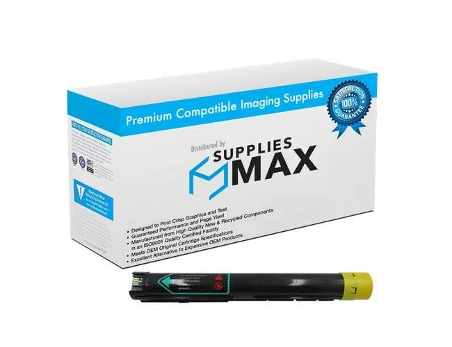 SuppliesMax SuppliesMax XER106R03758 Yellow High Yield Toner Cartridge 10100 Pages — product photo