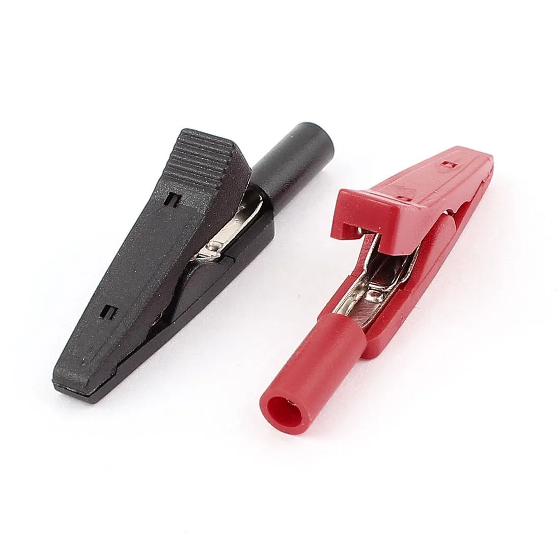 Unique-Bargains Unique-Bargains Mini Insulated Alligator Clips to 2mm Banana Socket Jack Pair — product photo