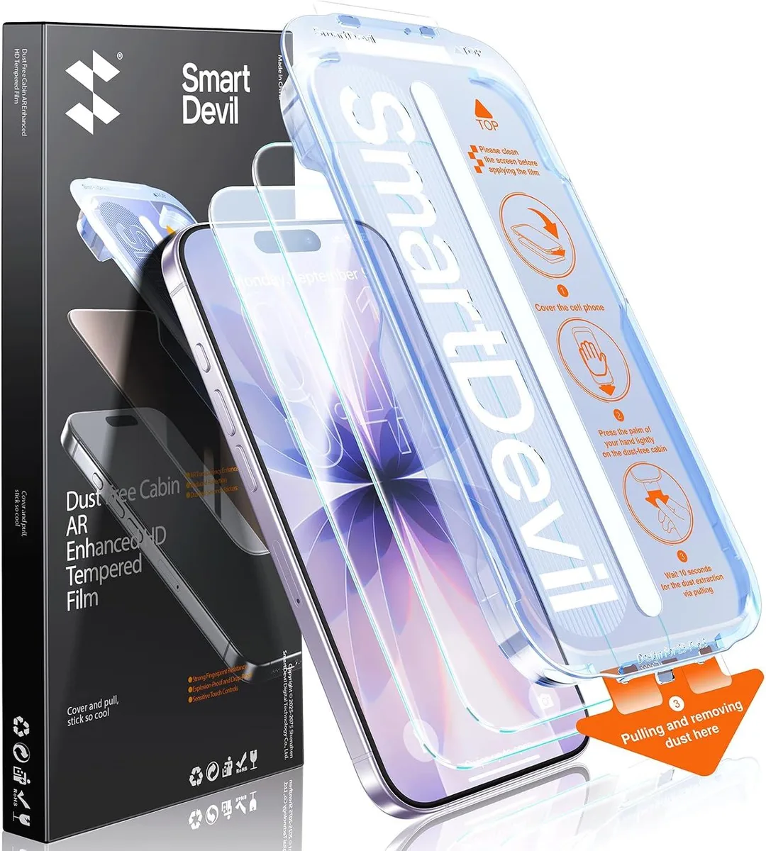 NuoTo NuoTo Screen Protector for iPhone 17 2 Pack — product photo