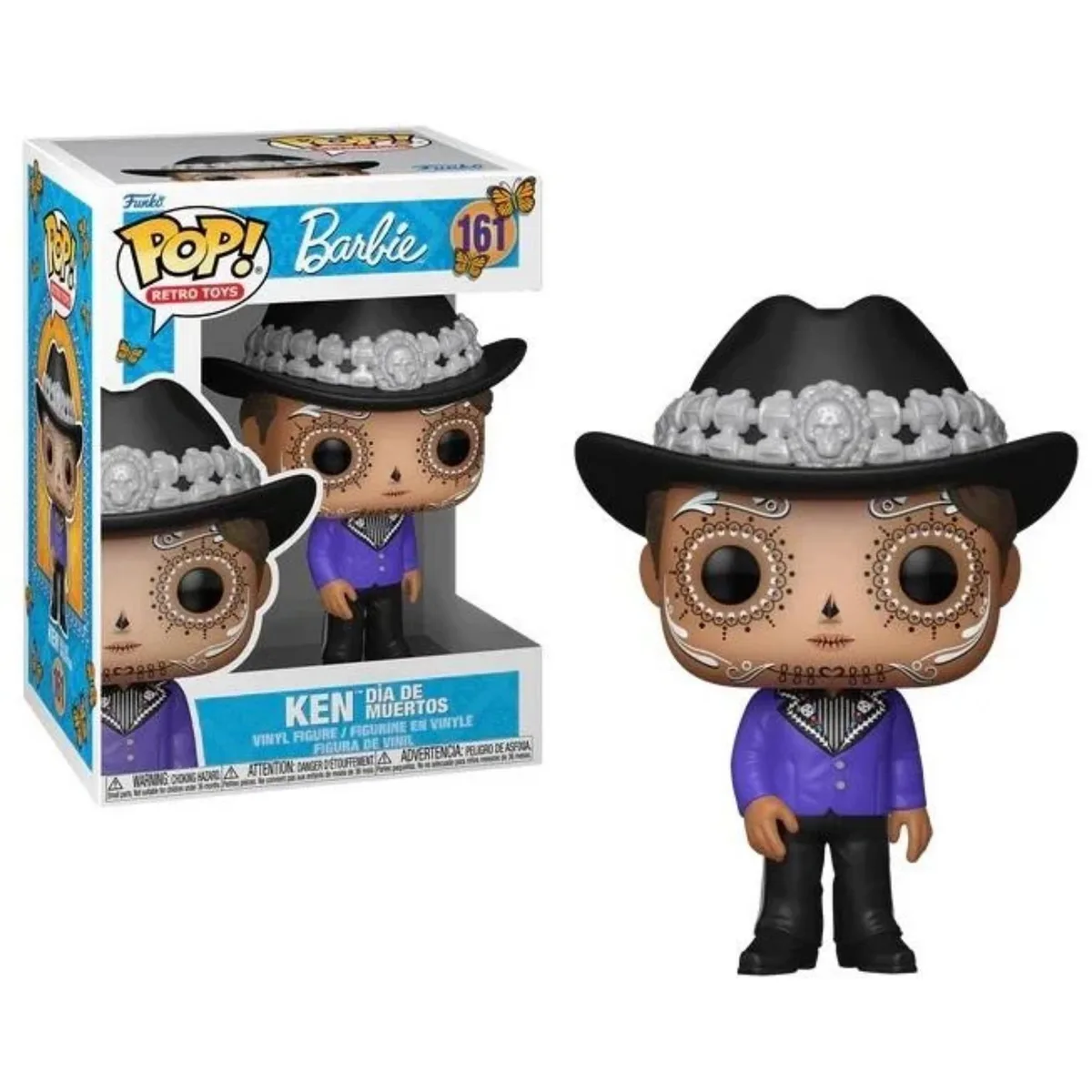 Funko Funko POP Retro Toys Barbie Dia de los Muertos Ken 86574 collectible 4.5 inches — product photo