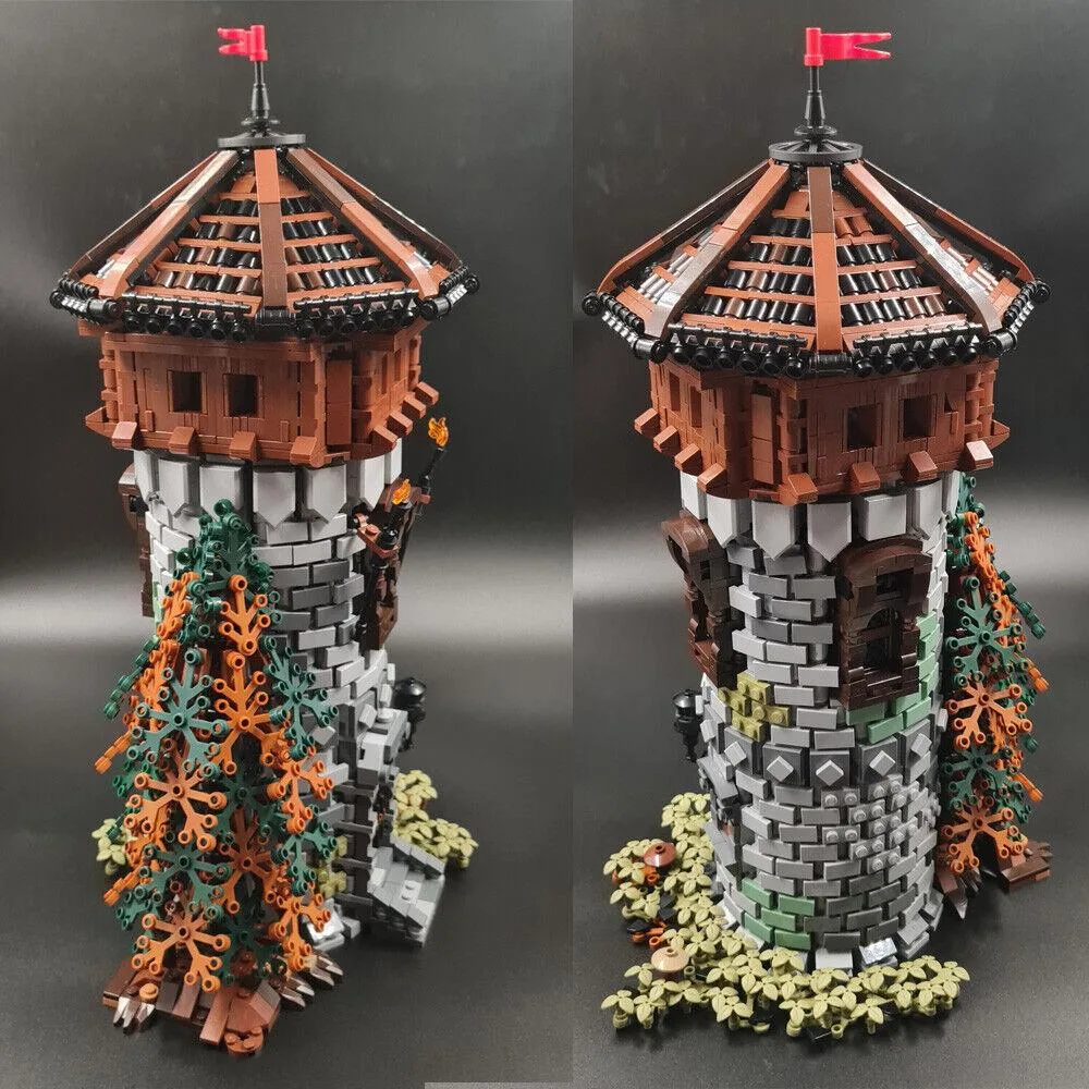 ZITIANYOUBUILD ZITIANYOUBUILD MOC-124071 Medieval Castle Tower 2449 Parts — product photo