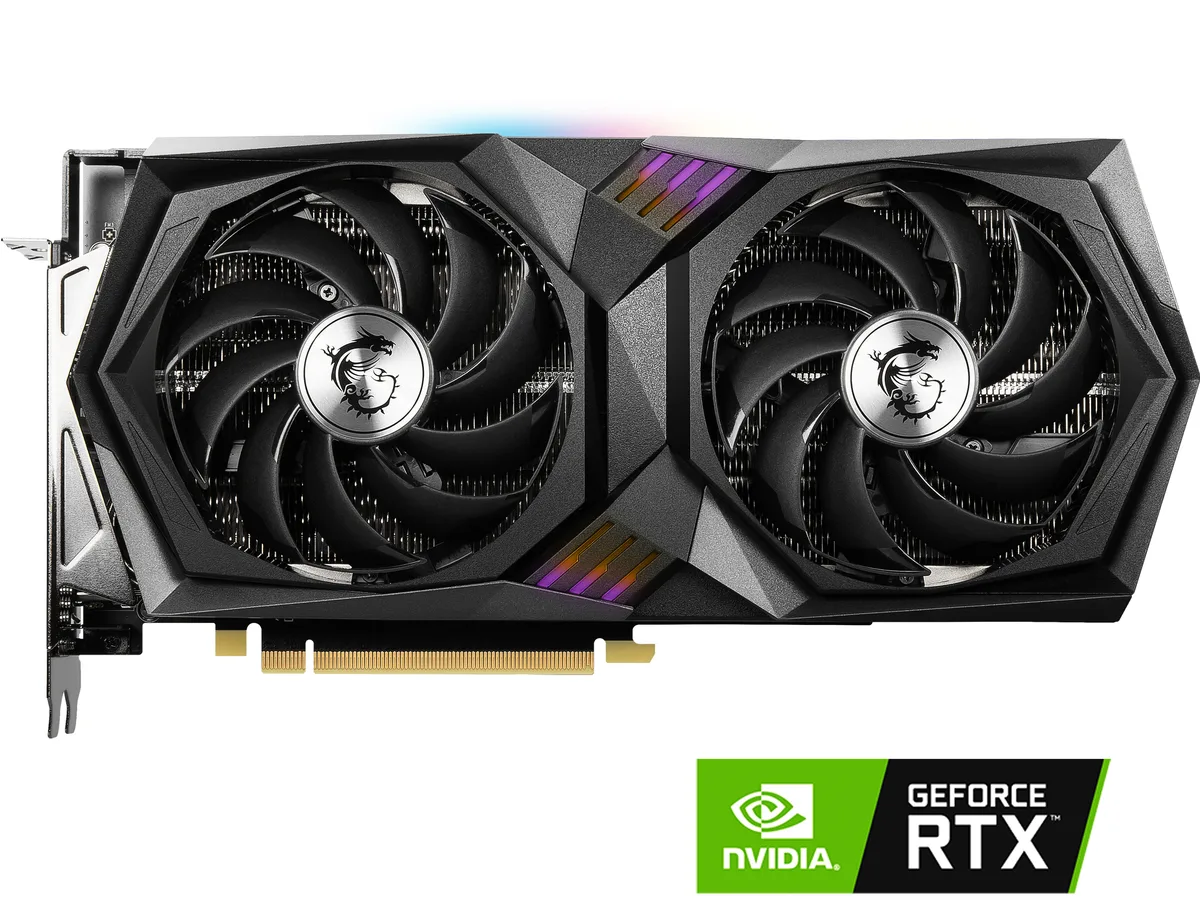MSI MSI RTX3060TGamingX8GLHR GeForce RTX 3060 Ti 8GB graphics card — product photo