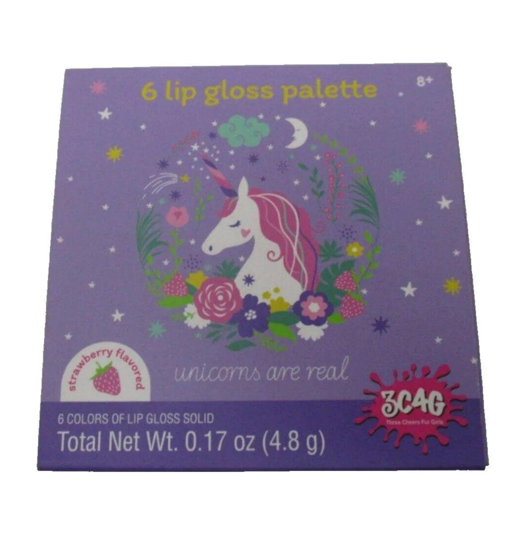 Make It Real Make It Real 3C4G Unicorns Are Real 6 Lip Gloss Palette — product photo