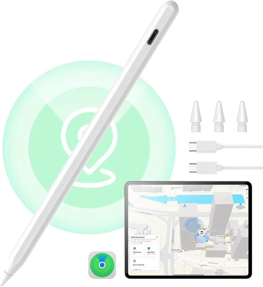 Werleo Werleo Findmy Stylus White No Wireless Charging — product photo