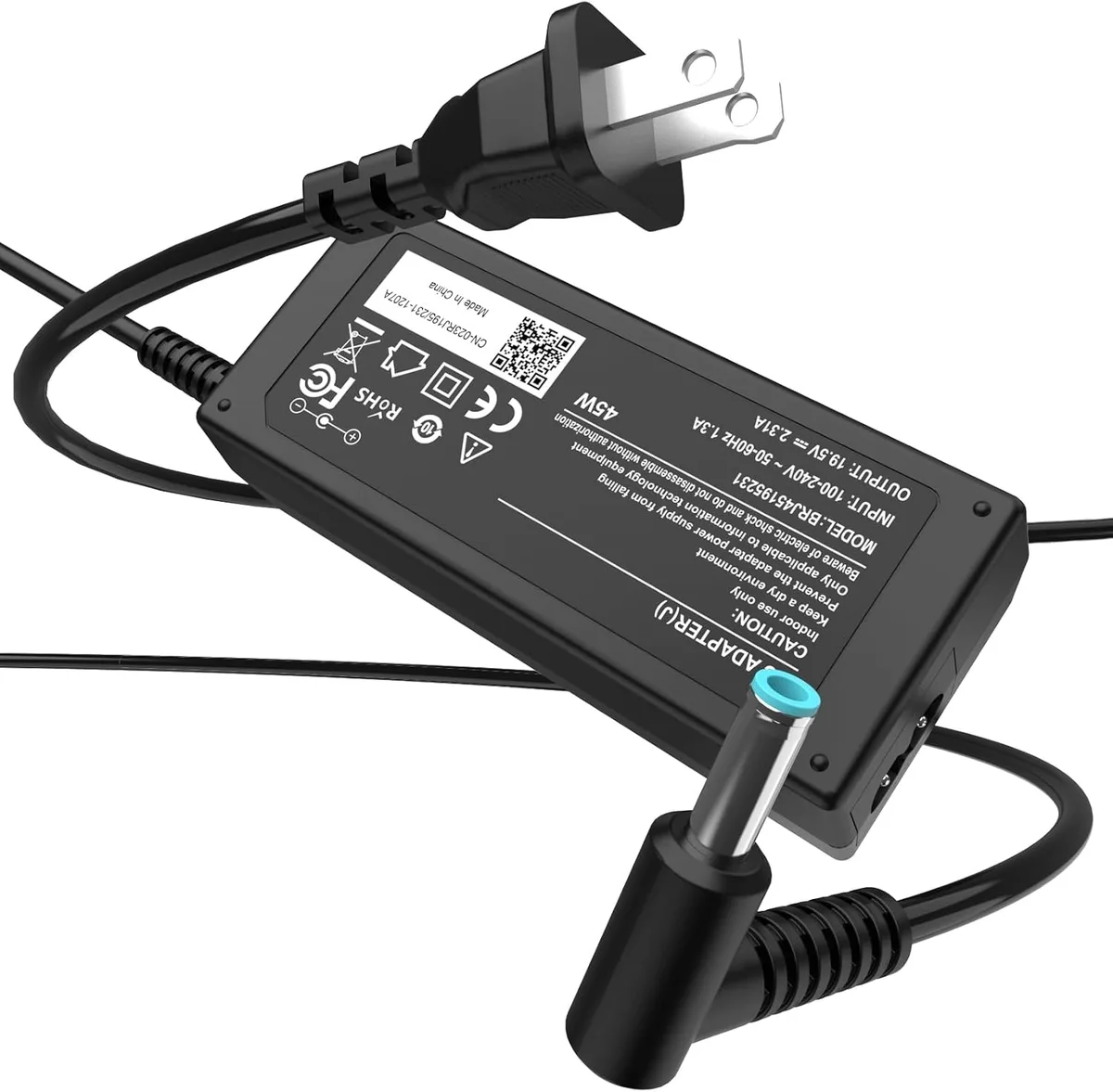 TOPRANK TOPRANK 45W HP Charger 19.5V 2.31A Blue Tip 4.5x3.0mm — product photo