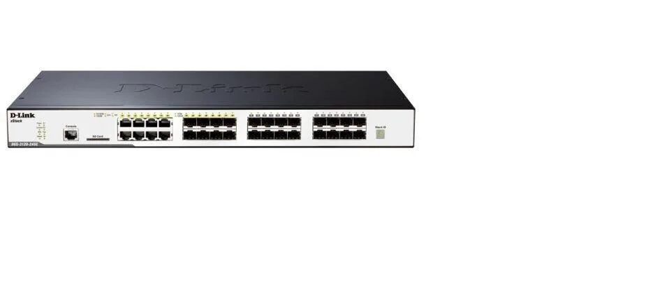 D-Link D-Link DGS-3120-24SC-RI network switch 24 port 16 SFP — product photo