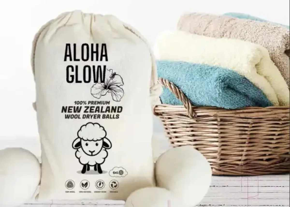  GE Wool Dryer Balls Extra Large White Pack of 6 — product photo