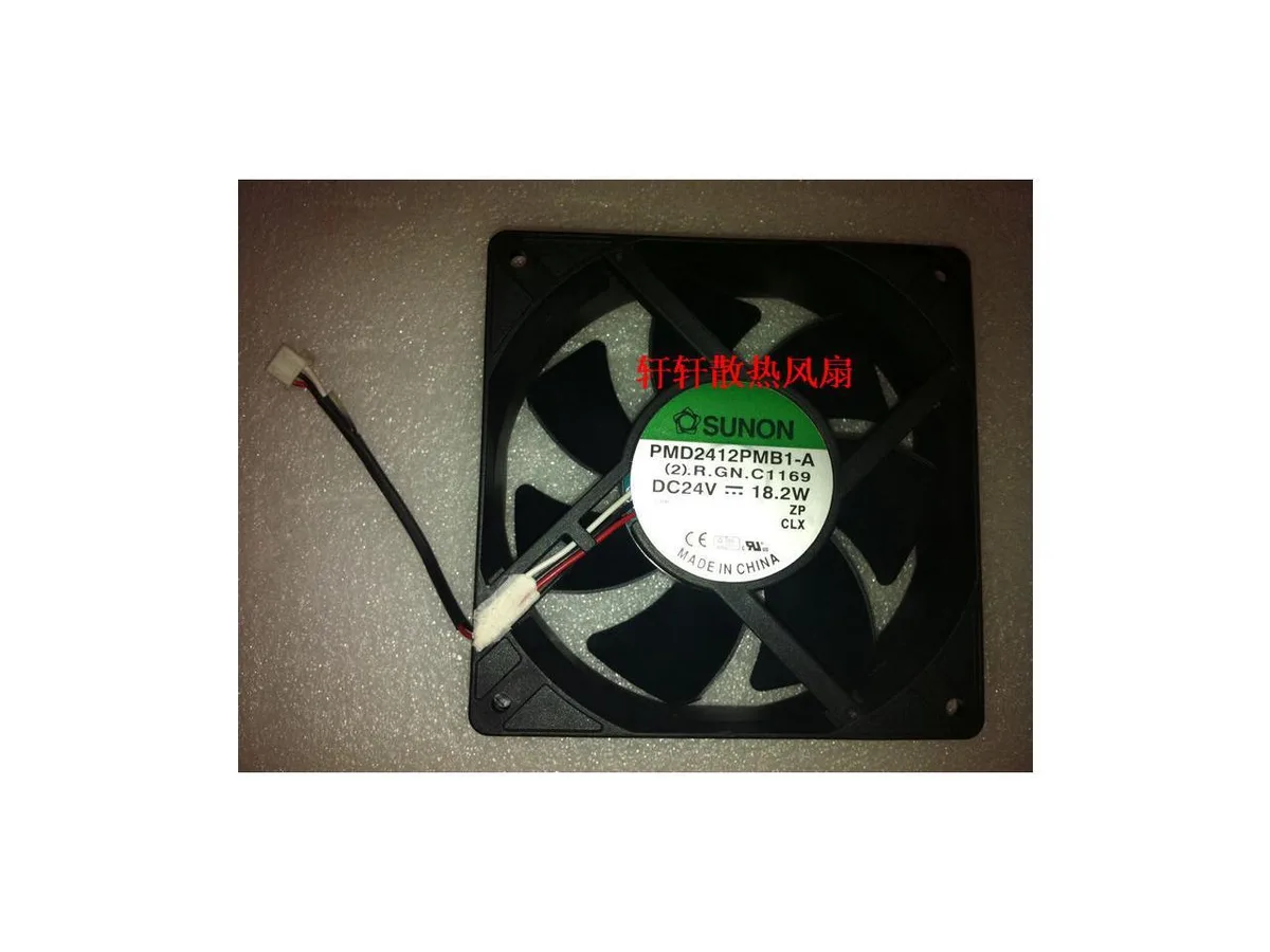 Fans Fans 12 cm dual ball bearing case fan 24 V 18.2 W — product photo