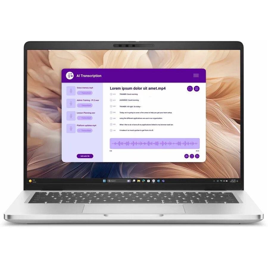 DELL DELL 2N5N3 Pro 14 Plus laptop Intel Core Ultra 5 235U 16GB 512GB 14" Touchscreen — product photo
