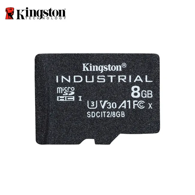 Kingston Technology Corp. Kingston Industrial microSD 8 GB U3 V30 A1 with adapter — product photo
