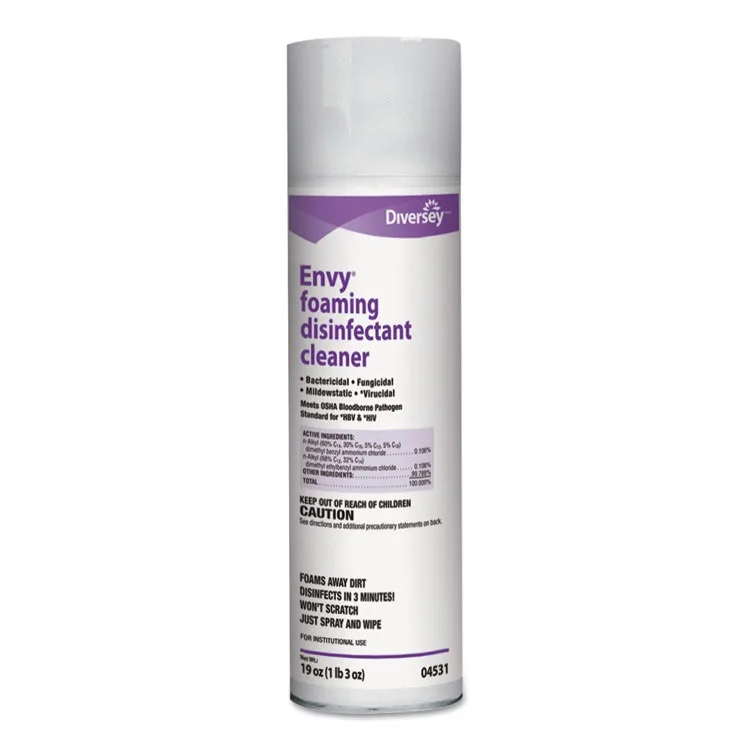 Diversey Diversey Envy Foaming Disinfectant Cleaner 04531 12x19oz — product photo