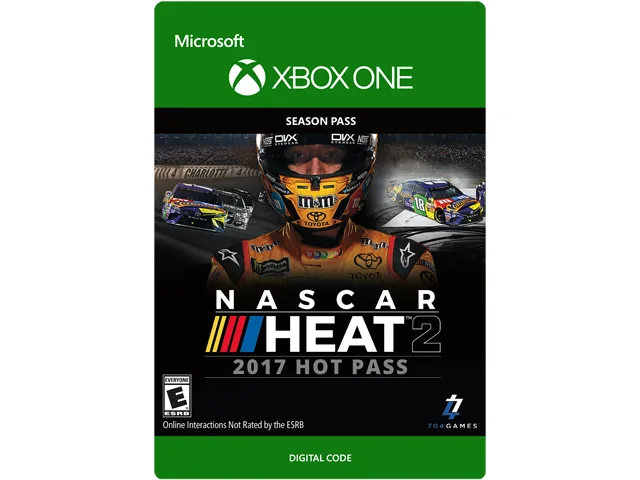 Microsoft Microsoft 7D4-00227 NASCAR Heat 2 2017 Hot Pass downloadable game — product photo
